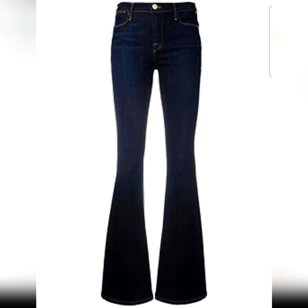 NWT Women's Dark Blue Flare Jeans 0